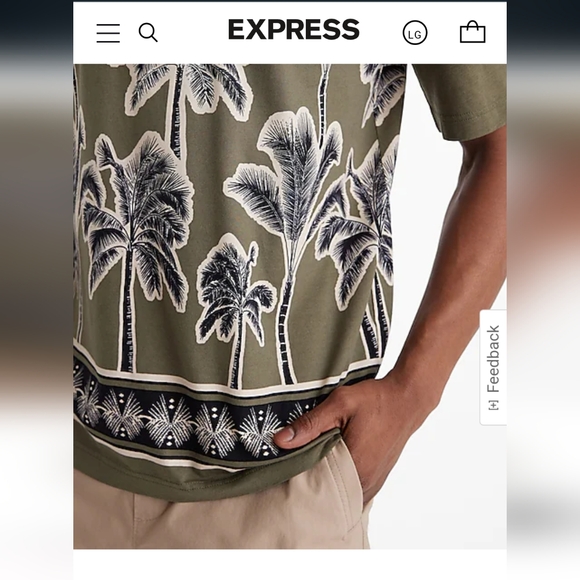 Express Tshirt L New - Picture 3 of 9